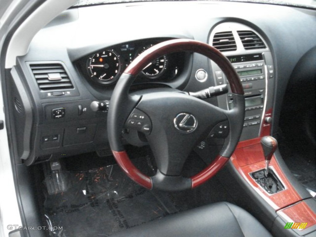 Black Interior 2007 Lexus ES 350 Photo #73073292