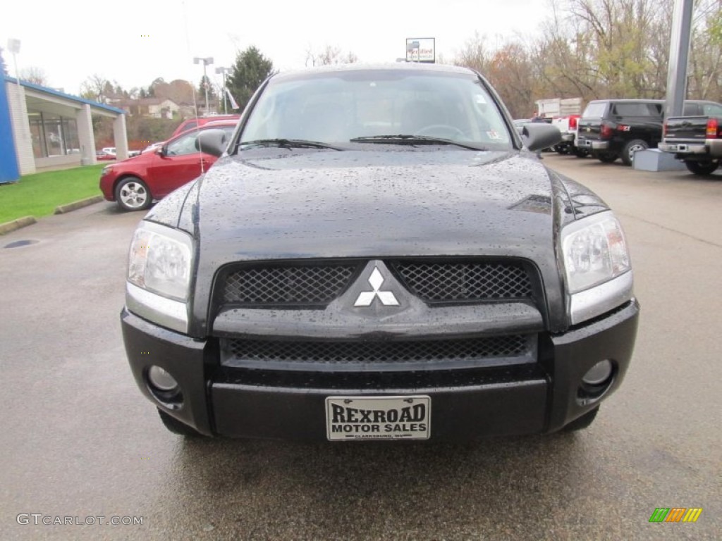 2007 Raider LS Double Cab 4x4 - Brilliant Black / Slate photo #10