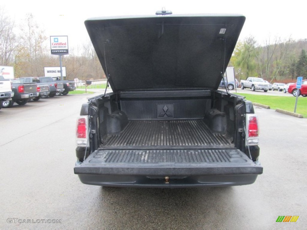 2007 Raider LS Double Cab 4x4 - Brilliant Black / Slate photo #18