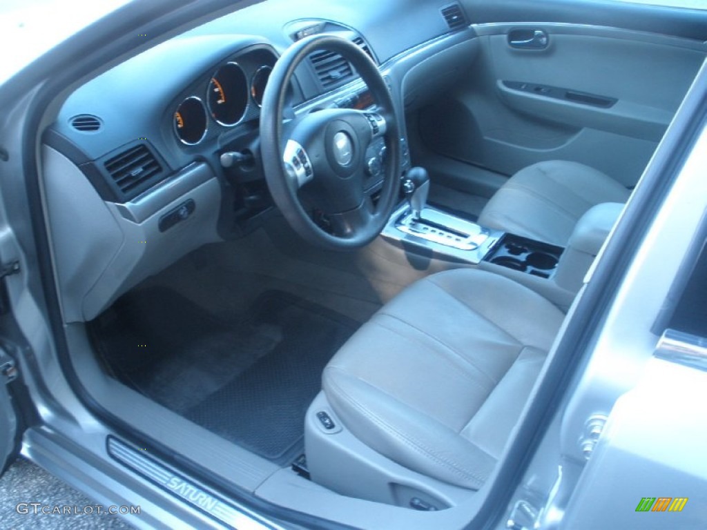 2008 Aura XE 3.5 - Silver Pearl / Gray photo #5