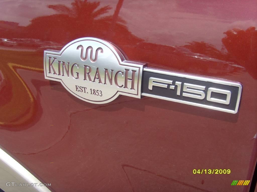 2006 F150 King Ranch SuperCrew - Dark Copper Metallic / Castano Brown Leather photo #9