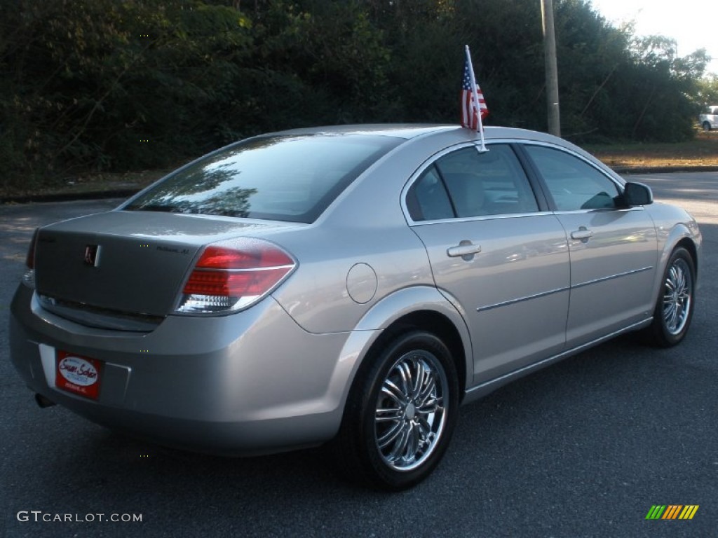 2008 Aura XE 3.5 - Silver Pearl / Gray photo #9