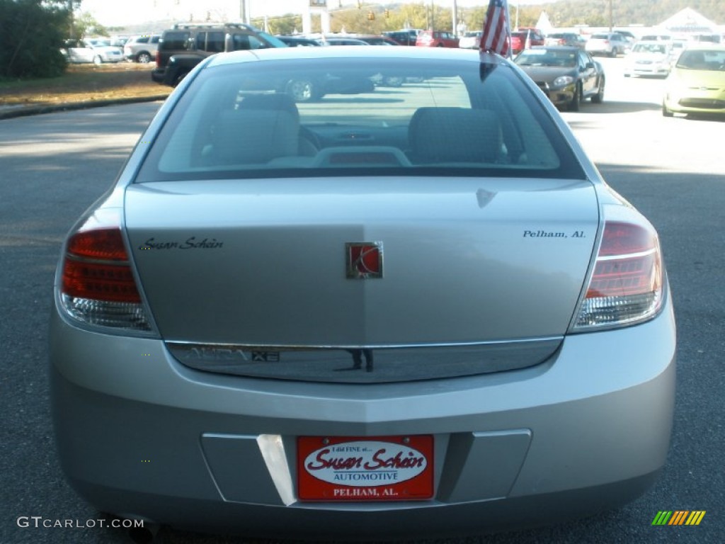 2008 Aura XE 3.5 - Silver Pearl / Gray photo #10