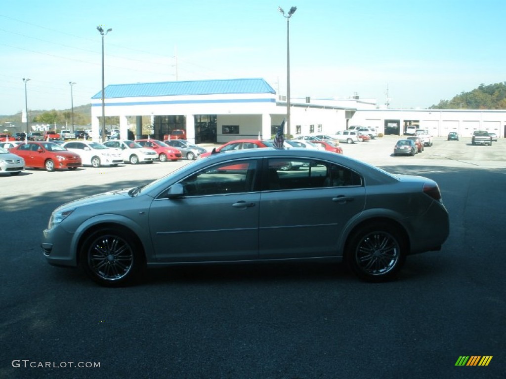2008 Aura XE 3.5 - Silver Pearl / Gray photo #12