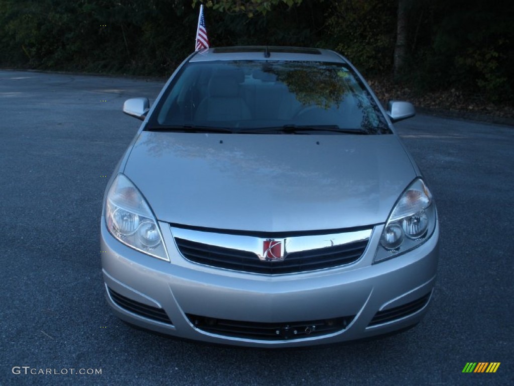 2008 Aura XE 3.5 - Silver Pearl / Gray photo #14