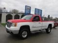 2008 Summit White GMC Sierra 2500HD Regular Cab 4x4  photo #1