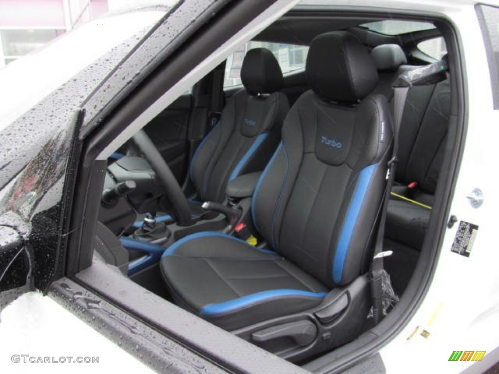 2013 Hyundai Veloster Turbo Front Seat Photo #73074898