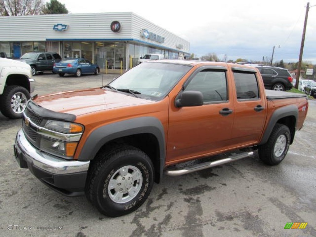 Sunburst Orange Metallic Chevrolet Colorado