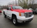 2008 Summit White GMC Sierra 2500HD Regular Cab 4x4  photo #10