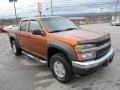 2006 Sunburst Orange Metallic Chevrolet Colorado Z71 Crew Cab 4x4  photo #13