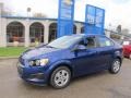 2013 Blue Topaz Metallic Chevrolet Sonic LS Sedan  photo #1