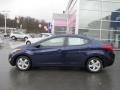 2013 Indigo Night Hyundai Elantra GLS  photo #2