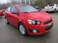 2013 Victory Red Chevrolet Sonic LT Sedan  photo #8