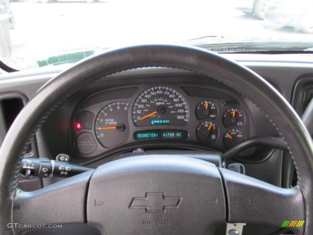 2003 Silverado 1500 LS Extended Cab 4x4 - Dark Green Metallic / Dark Charcoal photo #16