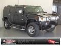 2004 Black Hummer H2 SUV  photo #1