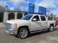 White Diamond Tricoat - Silverado 1500 LT Crew Cab 4x4 Photo No. 1