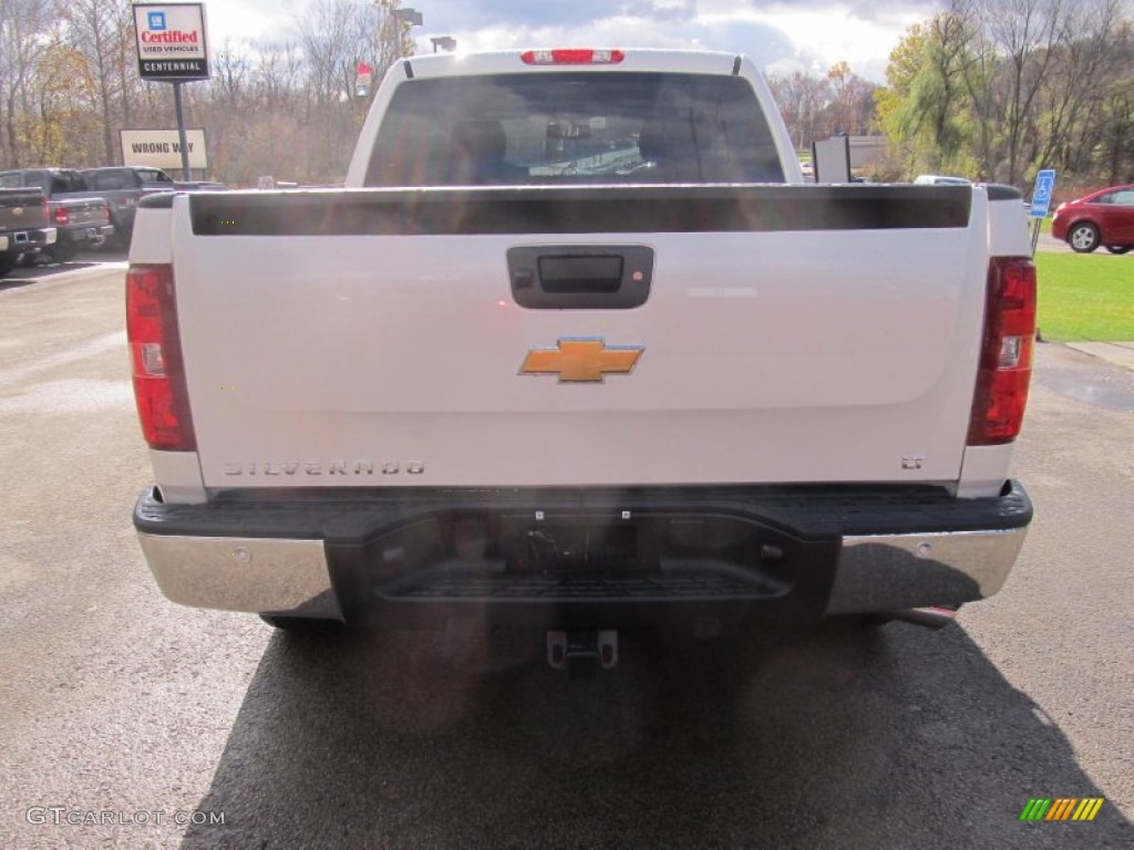 2013 Silverado 1500 LT Crew Cab 4x4 - White Diamond Tricoat / Ebony photo #5