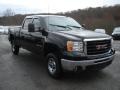 Front 3/4 View of 2009 Sierra 2500HD Work Truck Crew Cab 4x4