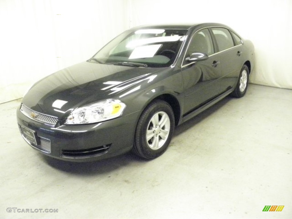 2012 Impala LS - Ashen Gray Metallic / Ebony photo #3