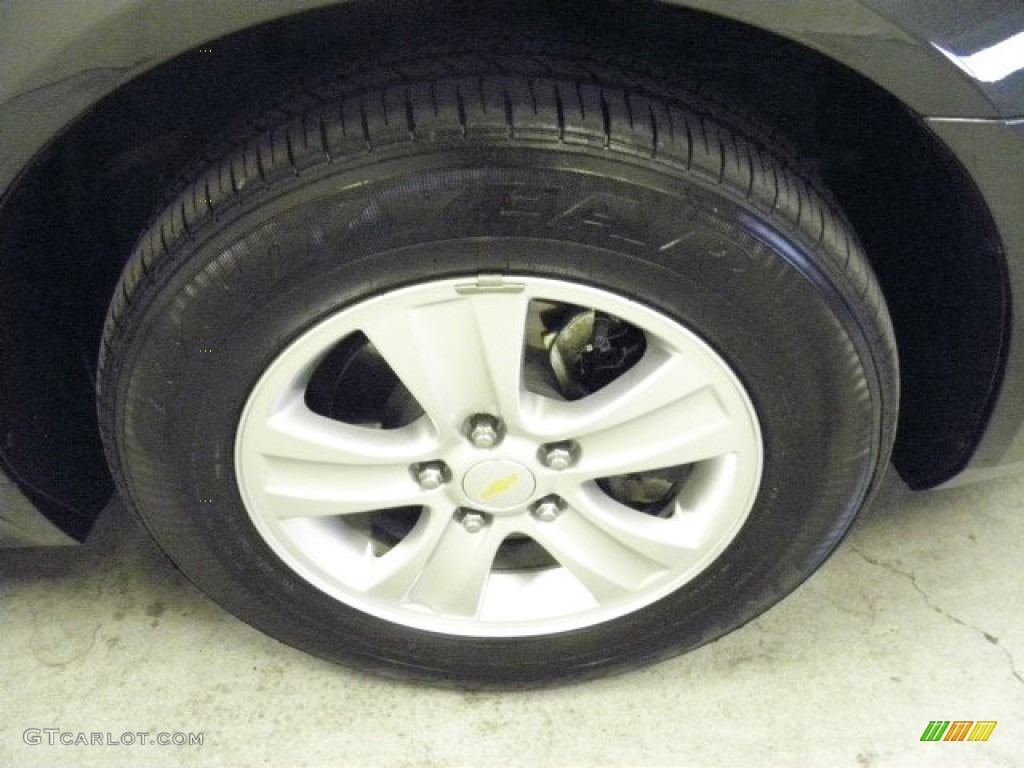 2012 Impala LS - Ashen Gray Metallic / Ebony photo #5