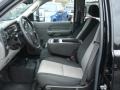 2009 GMC Sierra 2500HD Dark Titanium Interior Front Seat Photo