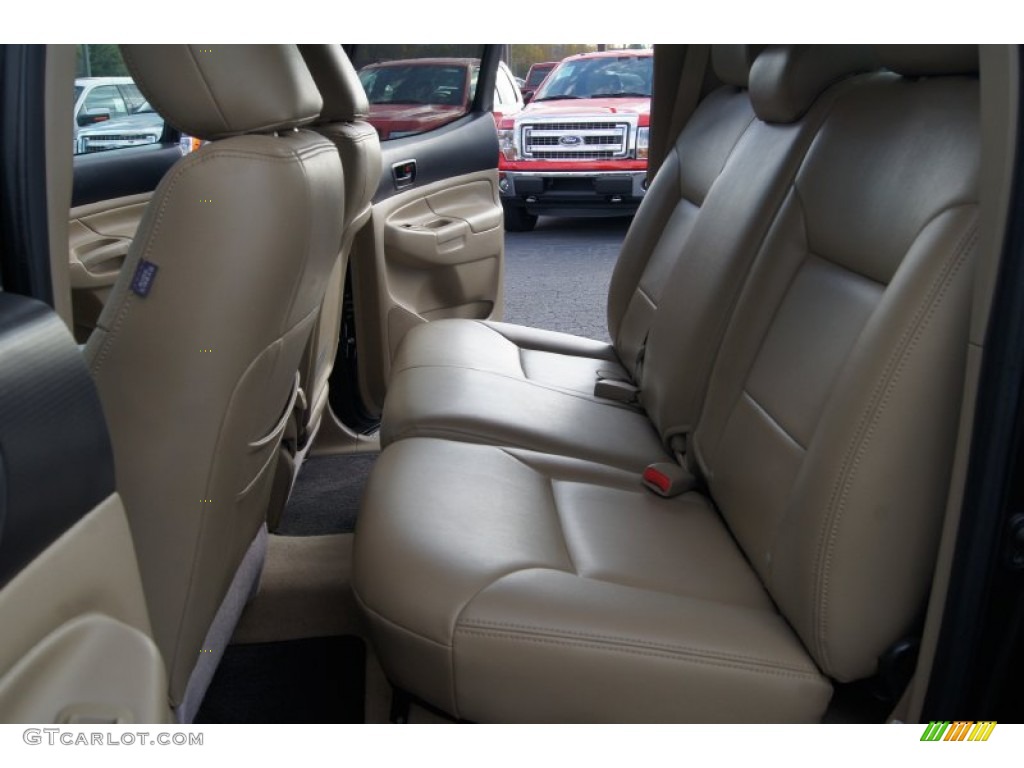2010 Toyota Tacoma V6 SR5 Double Cab 4x4 Rear Seat Photo #73078916