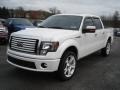 White Platinum Metallic Tri-Coat 2011 Ford F150 Limited SuperCrew 4x4 Exterior