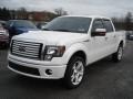 2011 White Platinum Metallic Tri-Coat Ford F150 Limited SuperCrew 4x4  photo #4