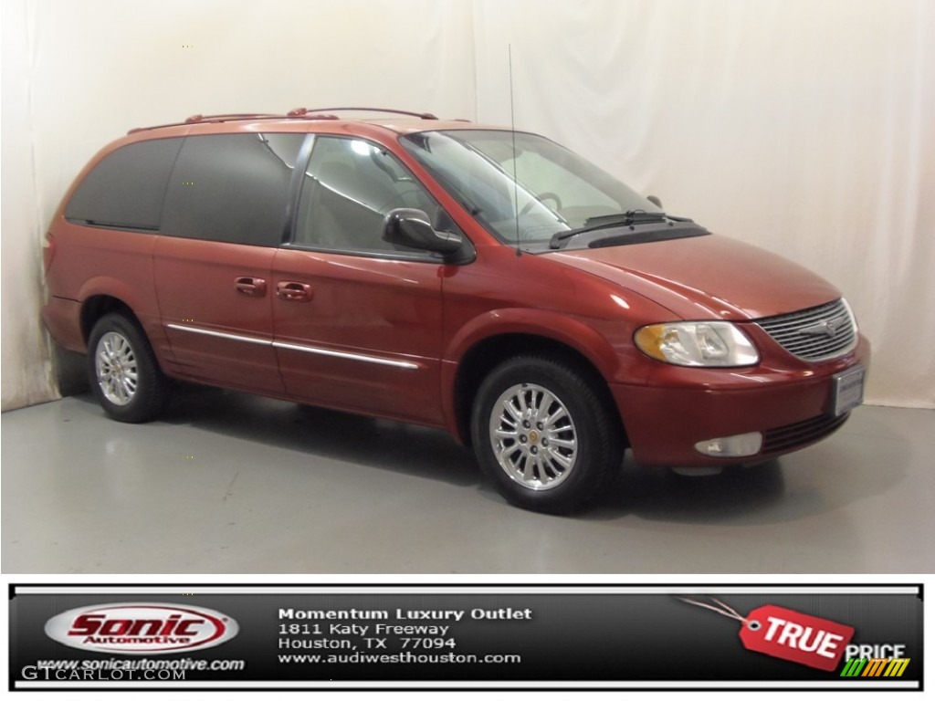 Inferno Red Tinted Pearlcoat Chrysler Town & Country