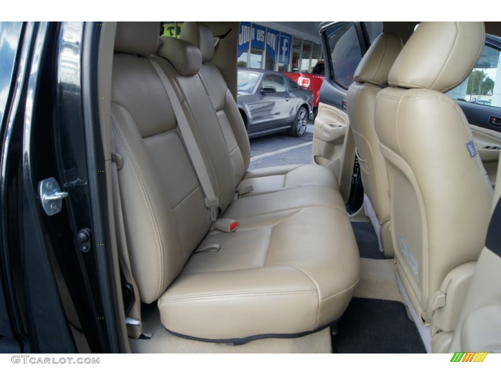 2010 Toyota Tacoma V6 SR5 Double Cab 4x4 Rear Seat Photo #73078938