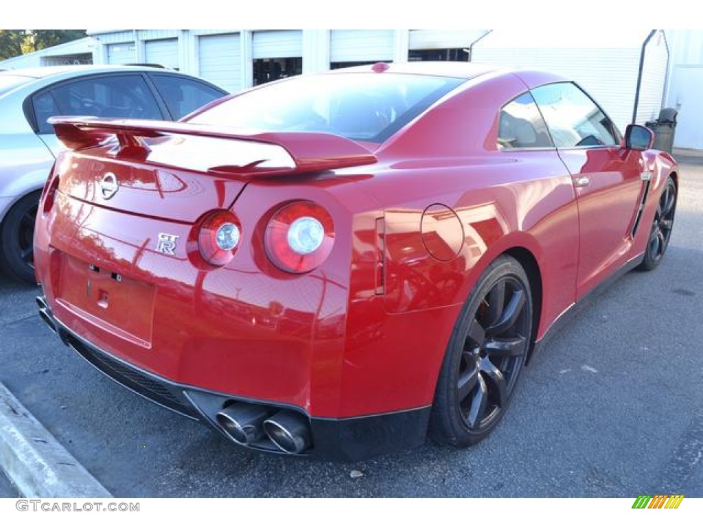 2010 GT-R Premium - Solid Red / Black photo #2