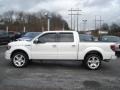 White Platinum Metallic Tri-Coat 2011 Ford F150 Limited SuperCrew 4x4 Exterior