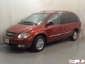 2002 Inferno Red Tinted Pearlcoat Chrysler Town & Country Limited  photo #4
