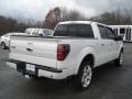 2011 White Platinum Metallic Tri-Coat Ford F150 Limited SuperCrew 4x4  photo #8