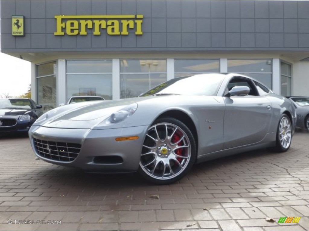 Titanium (Metallic Gray) 2008 Ferrari 612 Scaglietti F1A Exterior Photo #73079080