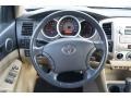 2010 Toyota Tacoma Sand Beige Interior Steering Wheel Photo