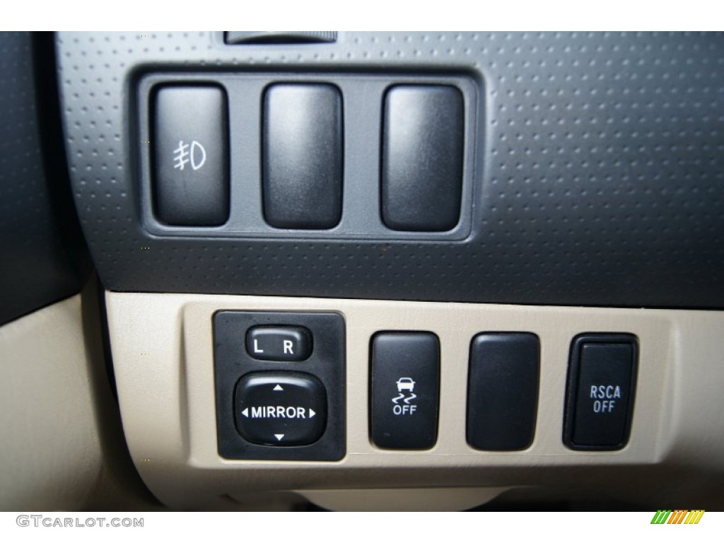 2010 Toyota Tacoma V6 SR5 Double Cab 4x4 Controls Photo #73079239