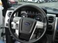 Steel Gray/Black Steering Wheel Photo for 2011 Ford F150 #73079253