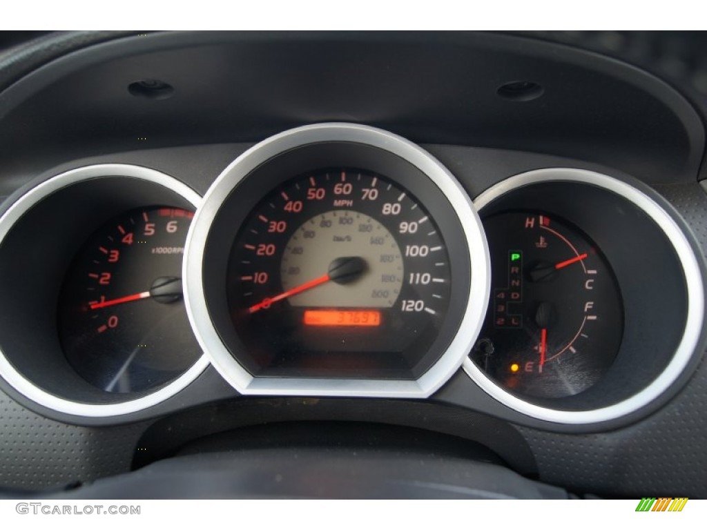 2010 Toyota Tacoma V6 SR5 Double Cab 4x4 Gauges Photo #73079333