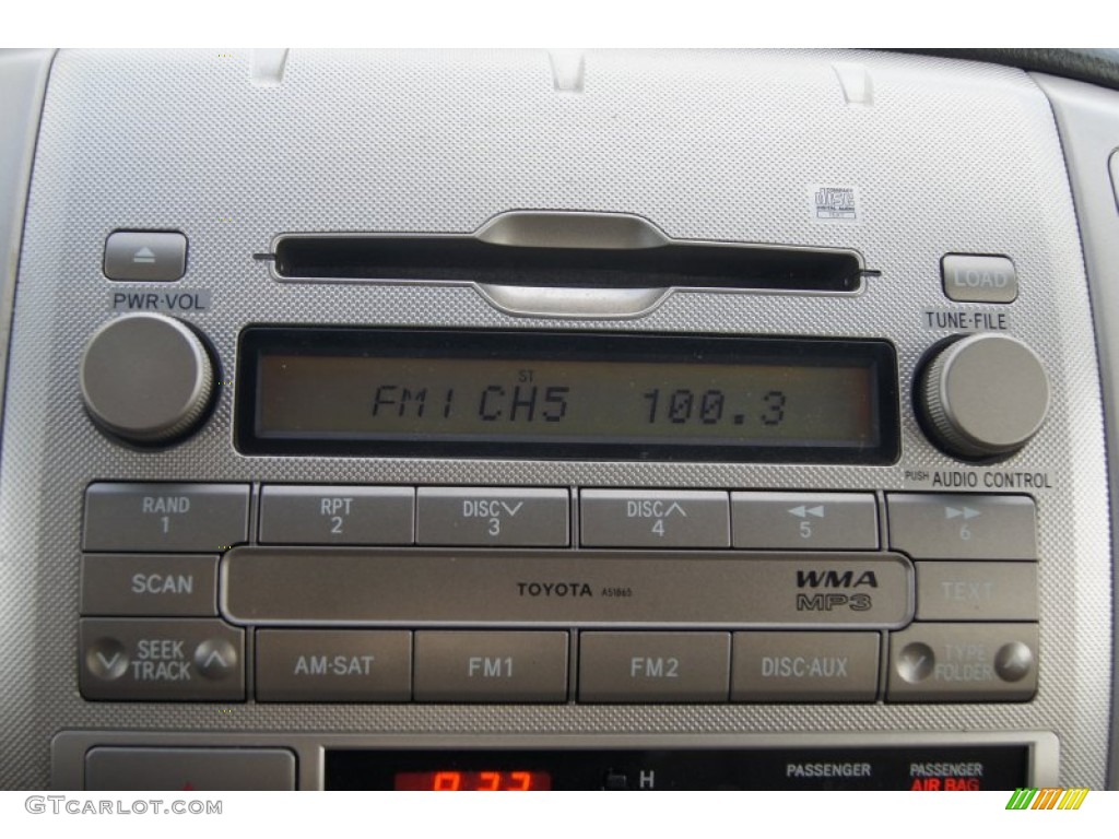 2010 Toyota Tacoma V6 SR5 Double Cab 4x4 Audio System Photo #73079383