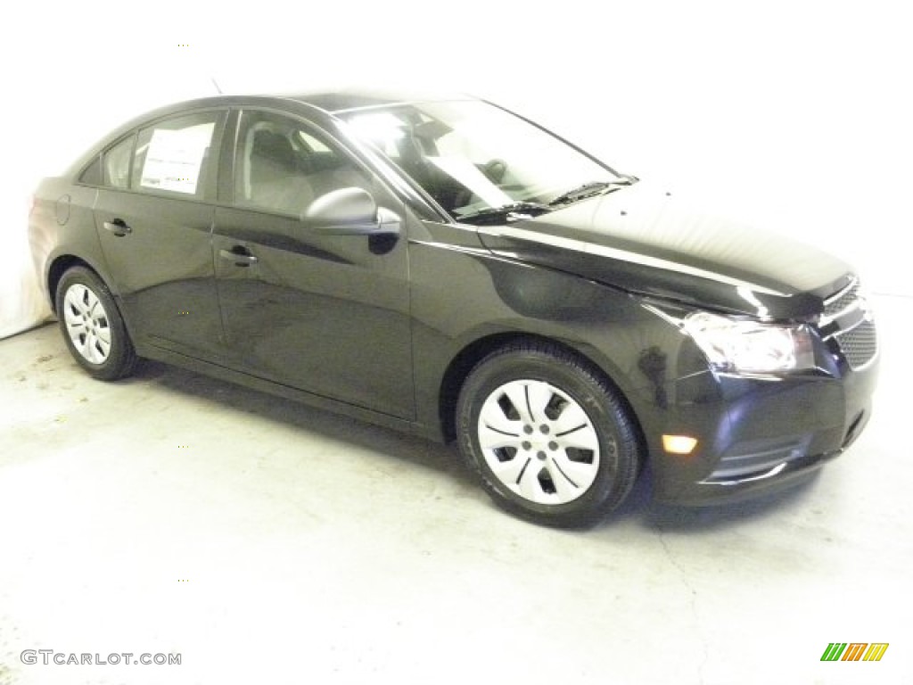 2013 Cruze LS - Black Granite Metallic / Jet Black/Medium Titanium photo #1