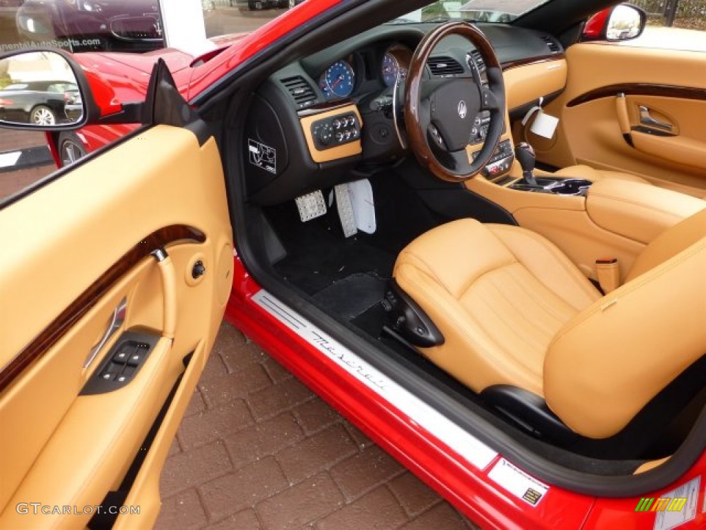 Cuoio Interior 2013 Maserati GranTurismo Convertible GranCabrio Photo #73079778