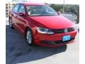 Tornado Red - Jetta SE Sedan Photo No. 1