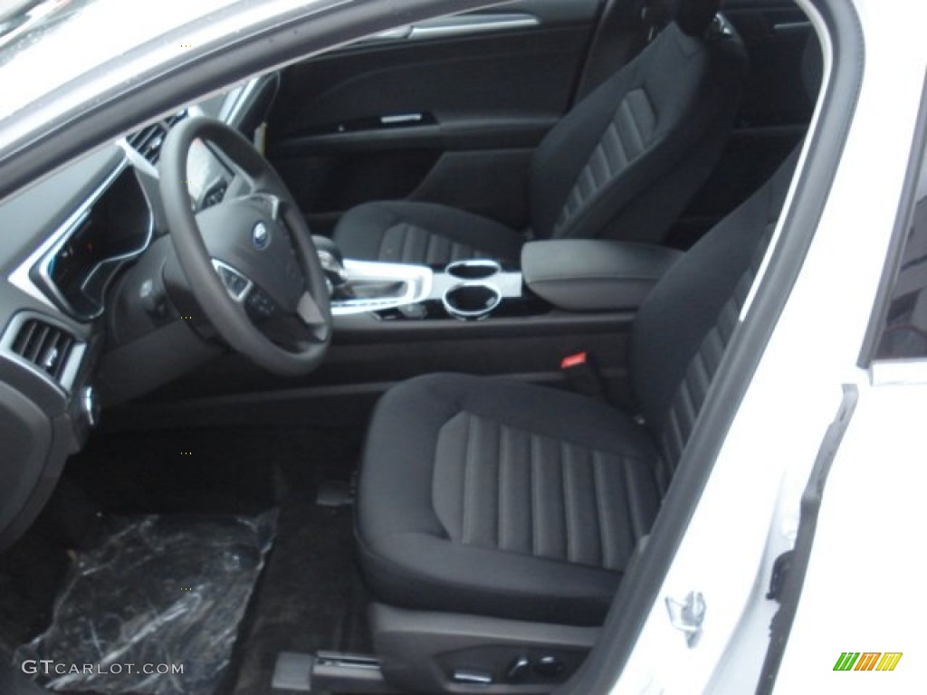 Charcoal Black Interior 2013 Ford Fusion SE 1.6 EcoBoost Photo #73080379