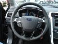 Charcoal Black Steering Wheel Photo for 2013 Ford Fusion #73081002