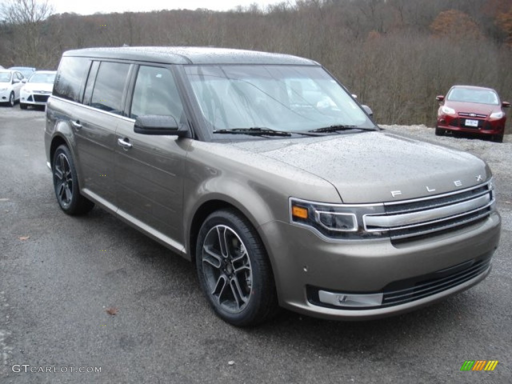 Mineral Gray Metallic 2013 Ford Flex Limited EcoBoost AWD Exterior Photo #73081089
