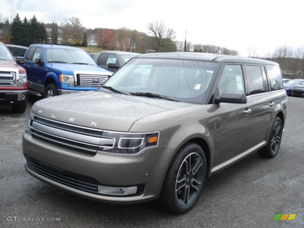 Mineral Gray Metallic 2013 Ford Flex Limited EcoBoost AWD Exterior Photo #73081131