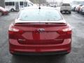 2013 Ruby Red Ford Focus Titanium Sedan  photo #7