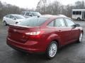 Ruby Red 2013 Ford Focus Titanium Sedan Exterior