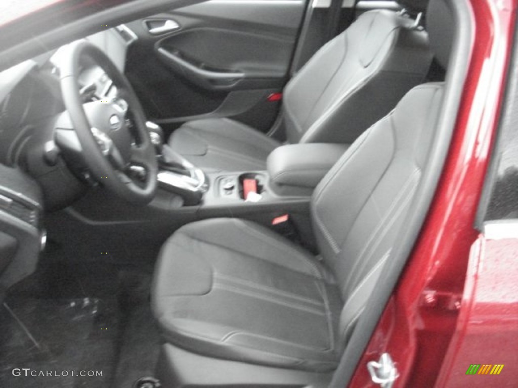 2013 Ford Focus Titanium Sedan Front Seat Photo #73081656